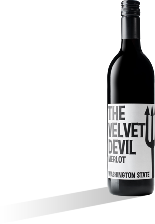 The Velvet Devil is a smooth Merlot by Charles Smith Wines from Washington State